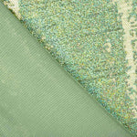 Apfelgrün Holographisch Lycra Pailletten Holographisch Apfelgrün - Ribes y Casals