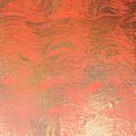 Orange marmorierte Folie Rash Guard - Ribes y Casals