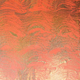 Orange marmorierte Folie Rash Guard - Ribes y Casals