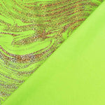Grün marmorierte Folie Rash Guard - Ribes y Casals