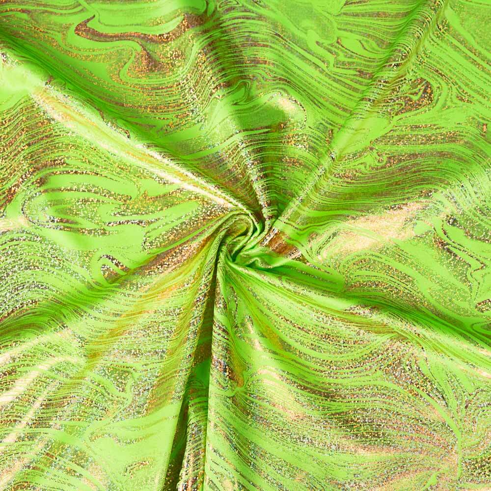 Grün marmorierte Folie Rash Guard - Ribes y Casals