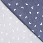 Lyocell-Elasthan-Boote Blau - Ribes y Casals