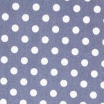 Lyocell Spandex Polka Dots 1mm Blau - Ribes y Casals