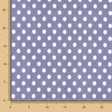 Lyocell Spandex Polka Dots 1mm Blau - Ribes y Casals