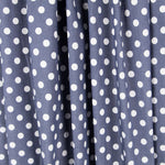 Lyocell Spandex Polka Dots 1mm Blau - Ribes y Casals