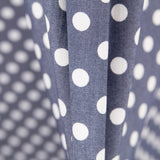 Lyocell Spandex Polka Dots 1mm Blau - Ribes y Casals