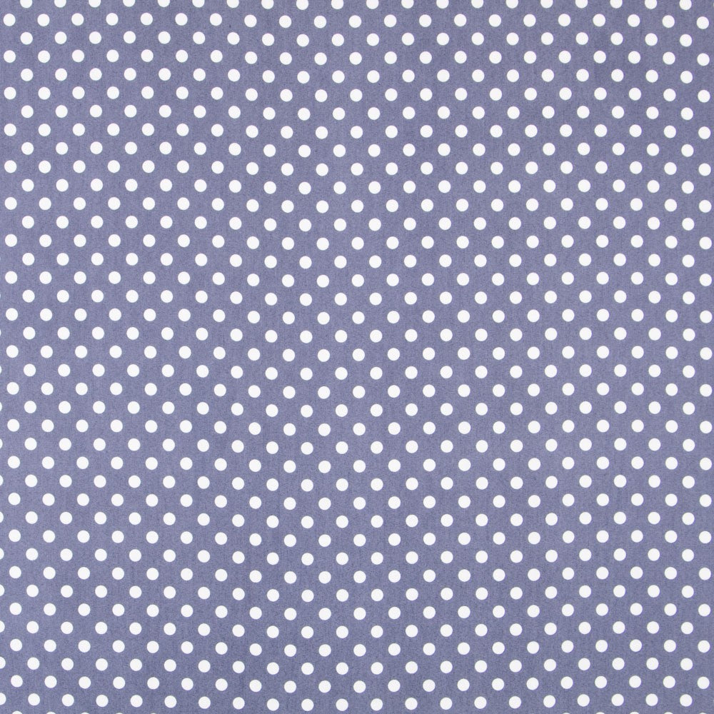 Lyocell Spandex Polka Dots 1mm Blau - Ribes y Casals