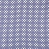 Lyocell Spandex Polka Dots 1mm Blau - Ribes y Casals