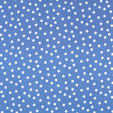 Lyocell Spandex Polka Dots Elektrisch Blau 14mm - Ribes y Casals