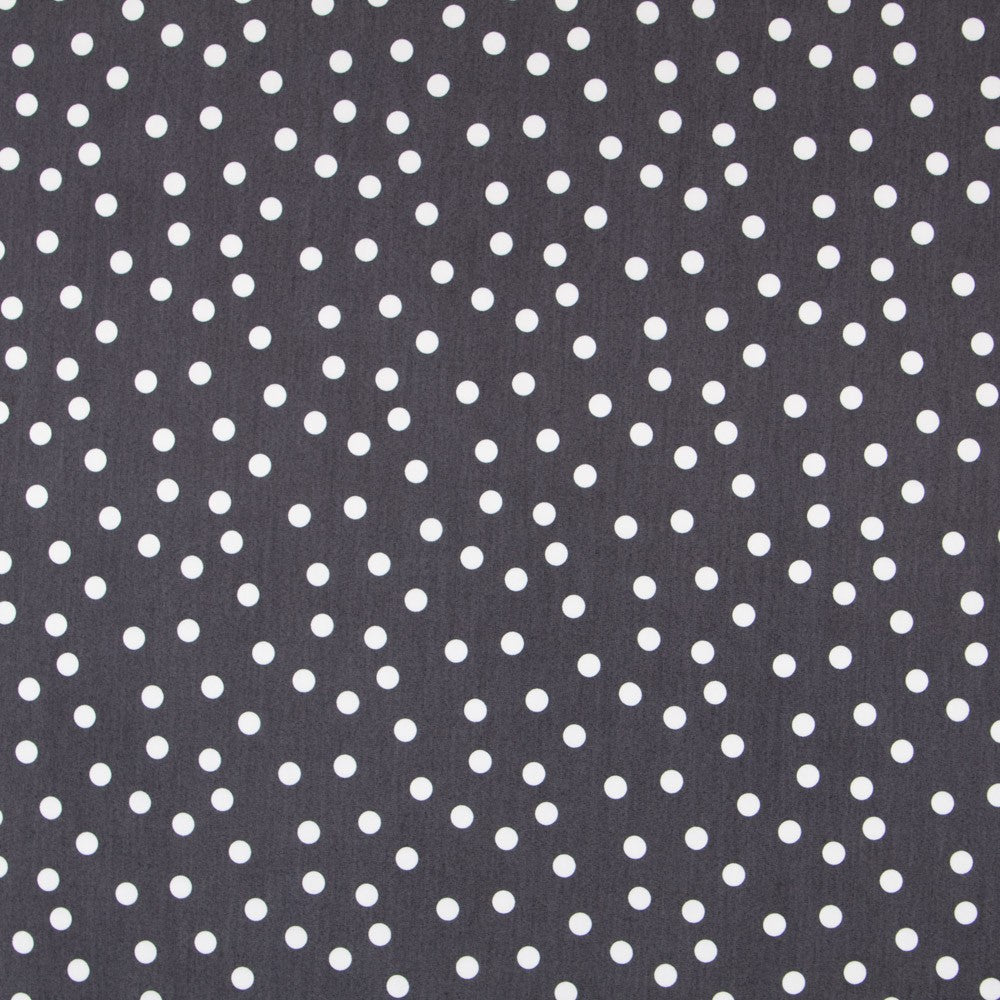 Lyocell Spandex Polka Dots Schwarz 14mm - Ribes y Casals