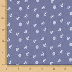 Lyocell-Elasthan Marineblau - Ribes y Casals