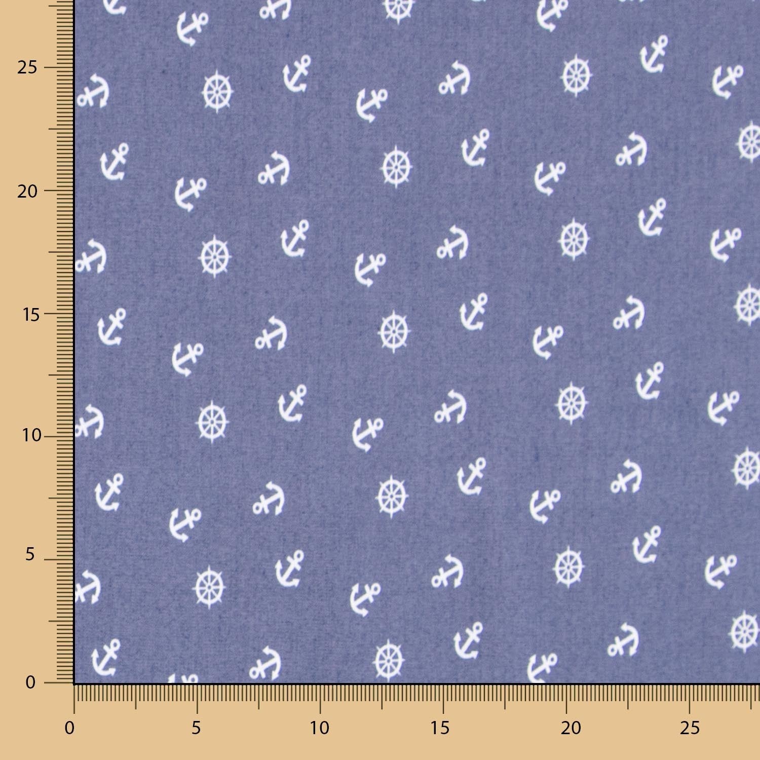 Lyocell-Elasthan Marineblau - Ribes y Casals
