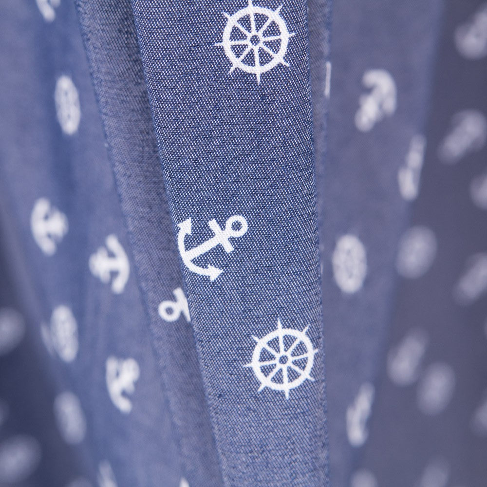 Lyocell-Elasthan Marineblau - Ribes y Casals