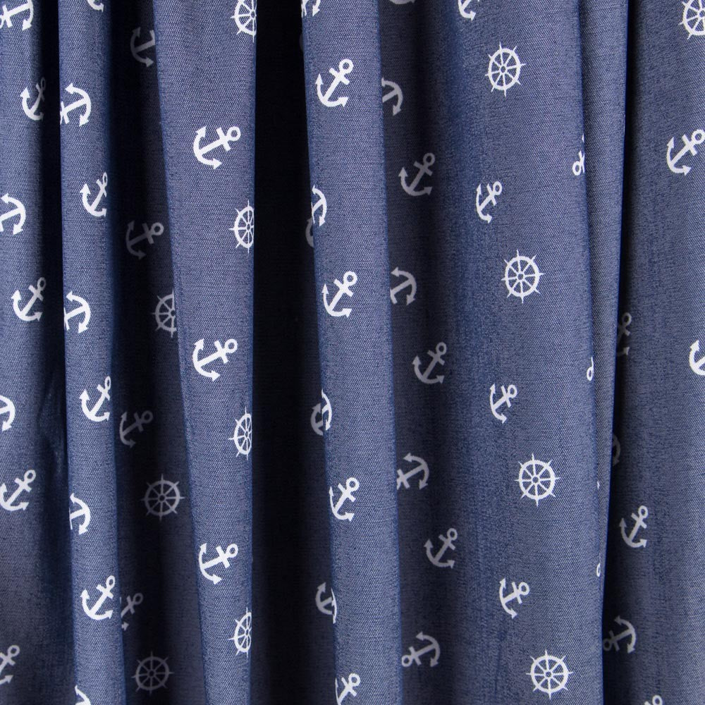 Lyocell-Elasthan Marineblau - Ribes y Casals