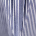 Lyocell Spandex Slim Stripes Blau - Ribes y Casals