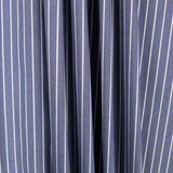 Lyocell Spandex Slim Stripes Blau - Ribes y Casals