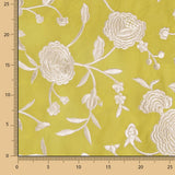 Besticktes Schultertuch Ecru Tencel Albero - Ribes y Casals