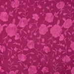 Stickerei-Schal Fuchsia Tencel Strawberry - Ribes y Casals