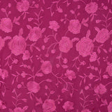 Stickerei-Schal Fuchsia Tencel Strawberry - Ribes y Casals