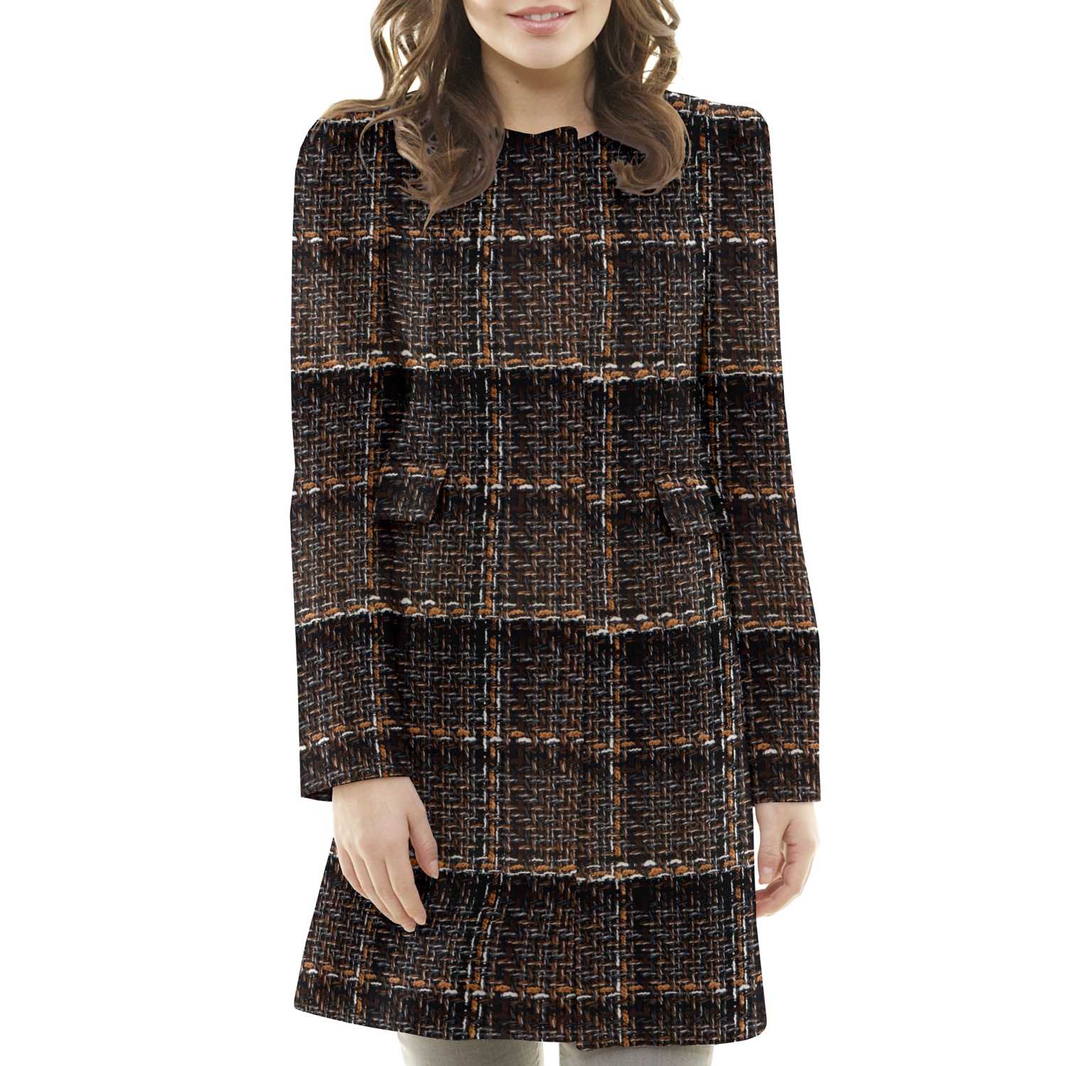 Chanel Brauner Mantel - Ribes y Casals