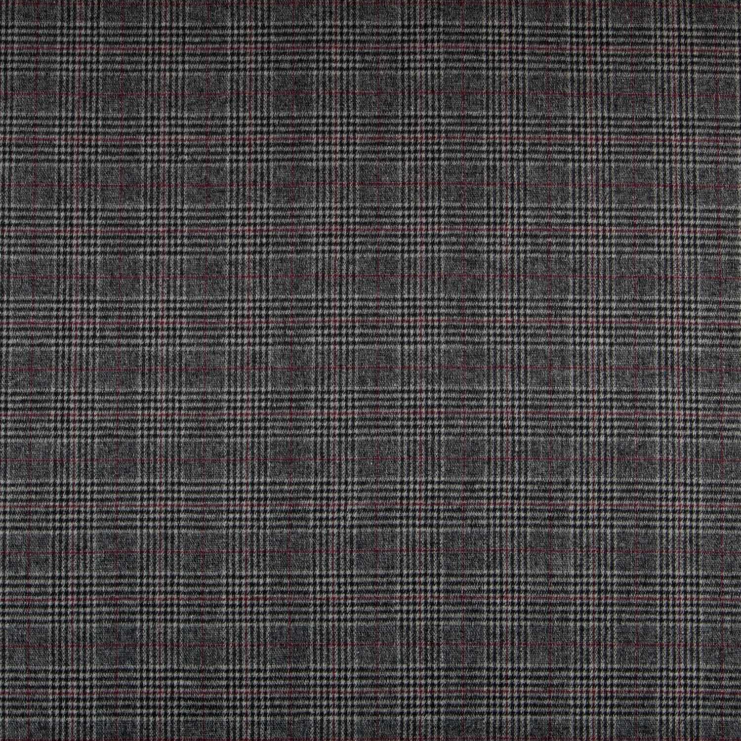 Wales Mantel Schwarz Rot - Ribes y Casals