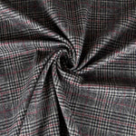 Wales Mantel Schwarz Rot - Ribes y Casals