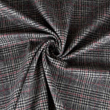 Wales Mantel Schwarz Rot - Ribes y Casals
