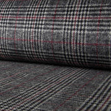 Wales Mantel Schwarz Rot - Ribes y Casals
