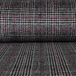 Wales Mantel Schwarz Rot - Ribes y Casals