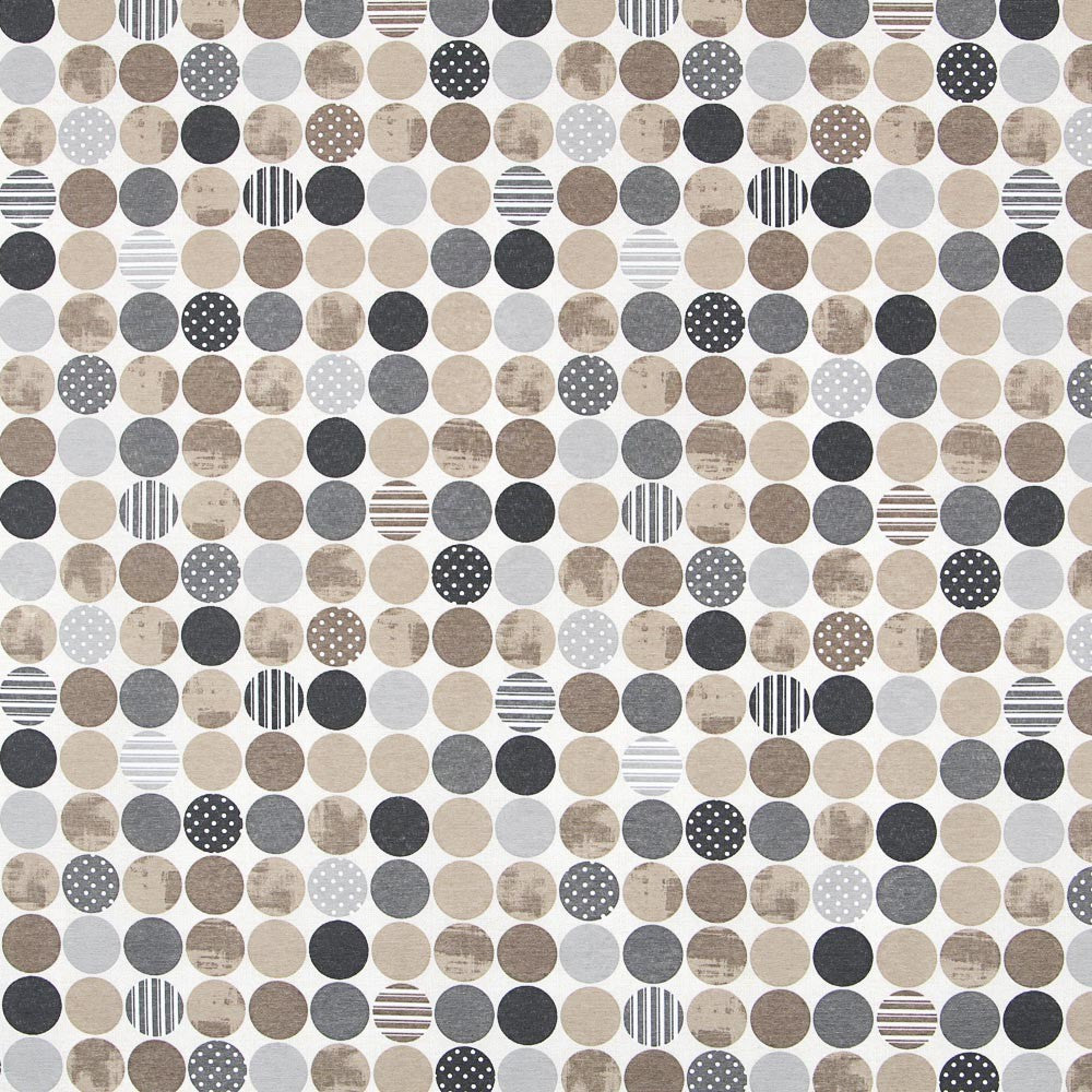 Anti-Fleck-Tischdecke Beige Balls - Ribes y Casals