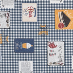 Anti-Fleck-Tischdecke Cake Blue - Ribes y Casals