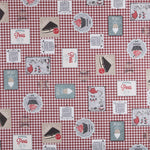 Anti-Flecken-Tischdecke Cake Red - Ribes y Casals
