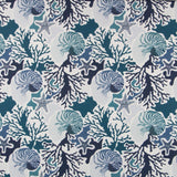 Anti-Fleck-Tischdecke Blau Muscheln - Ribes y Casals