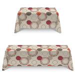 Anti-Fleck-Tischdecke Kreise Natur - Ribes y Casals