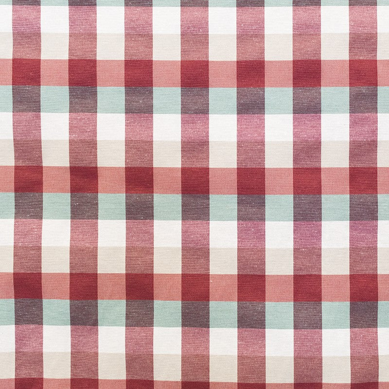 Anti-Fleck-Tischdecke Rot Grün Quadratisch - Ribes y Casals
