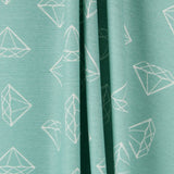 Diamnates schmutzabweisende Tischdecke Grün - Ribes y Casals