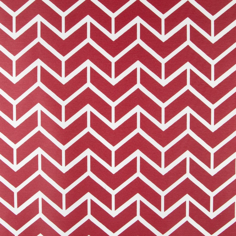 Geometrische schmutzabweisende Tischdecke Rot - Ribes y Casals