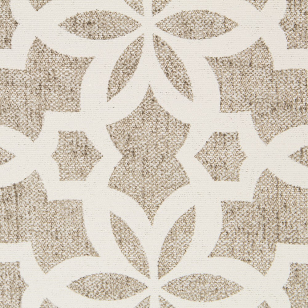 Beige Geometrische schmutzabweisende Tischdecke - Ribes y Casals