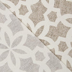 Beige Geometrische schmutzabweisende Tischdecke - Ribes y Casals