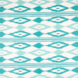 Ikat schmutzabweisende Tischdecke Aquamarin - Ribes y Casals