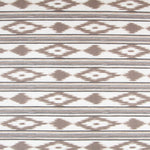 Ikat Fleckenbeständige Tischdecke Braun - Ribes y Casals
