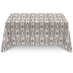 Ikat Fleckenbeständige Tischdecke Braun - Ribes y Casals