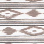 Ikat Fleckenbeständige Tischdecke Braun - Ribes y Casals