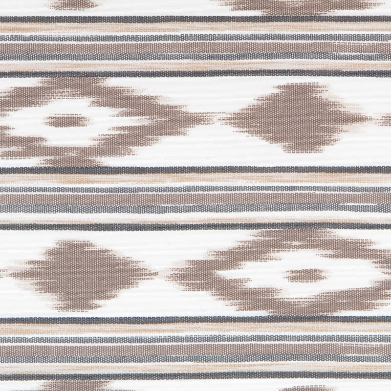Ikat Fleckenbeständige Tischdecke Braun - Ribes y Casals