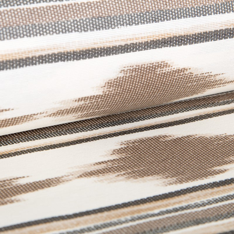 Ikat Fleckenbeständige Tischdecke Braun - Ribes y Casals