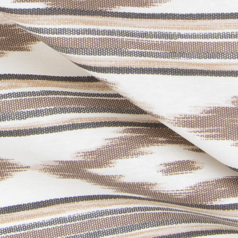 Ikat Fleckenbeständige Tischdecke Braun - Ribes y Casals