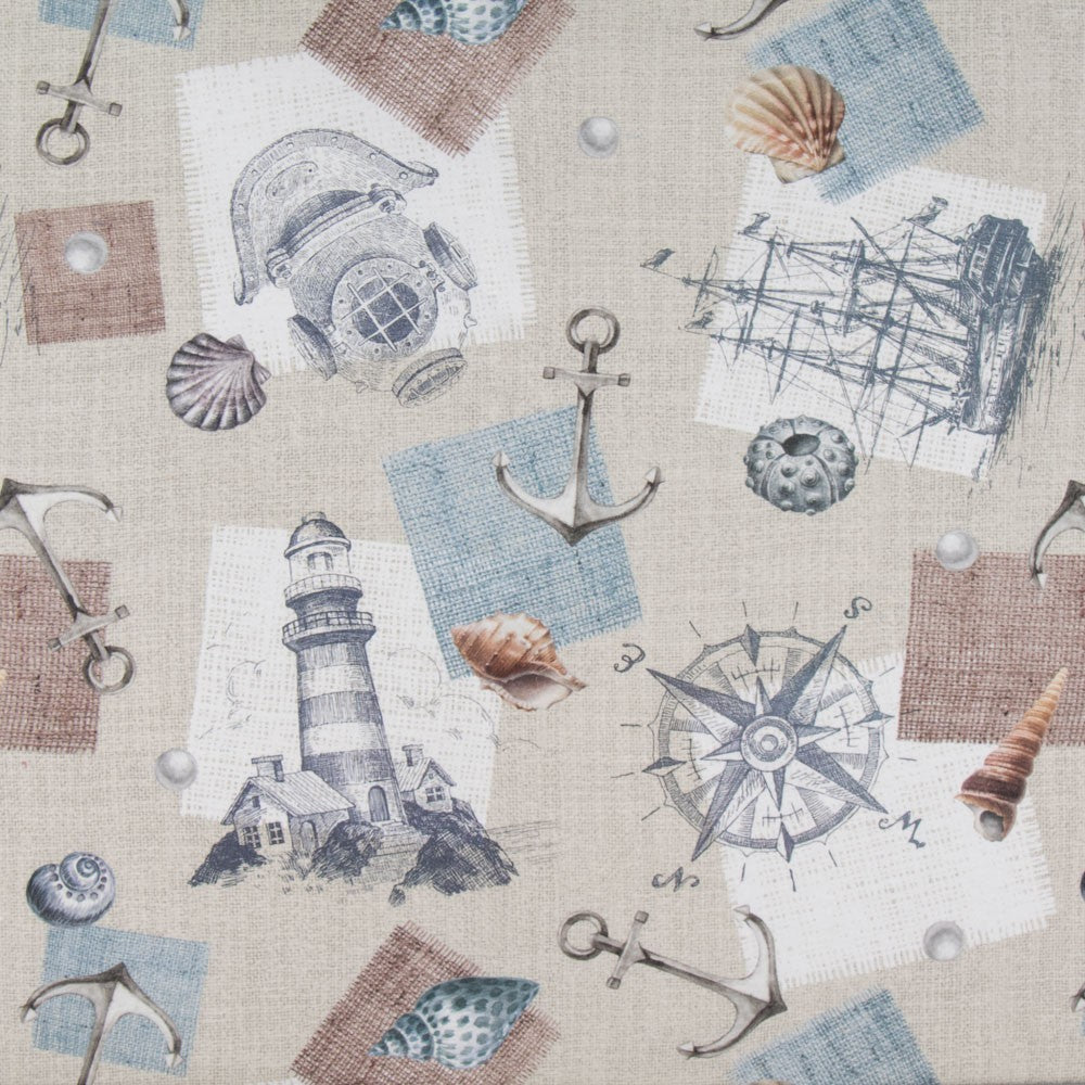 Lighthouse Islands schmutzabweisendes Tischtuch - Ribes y Casals
