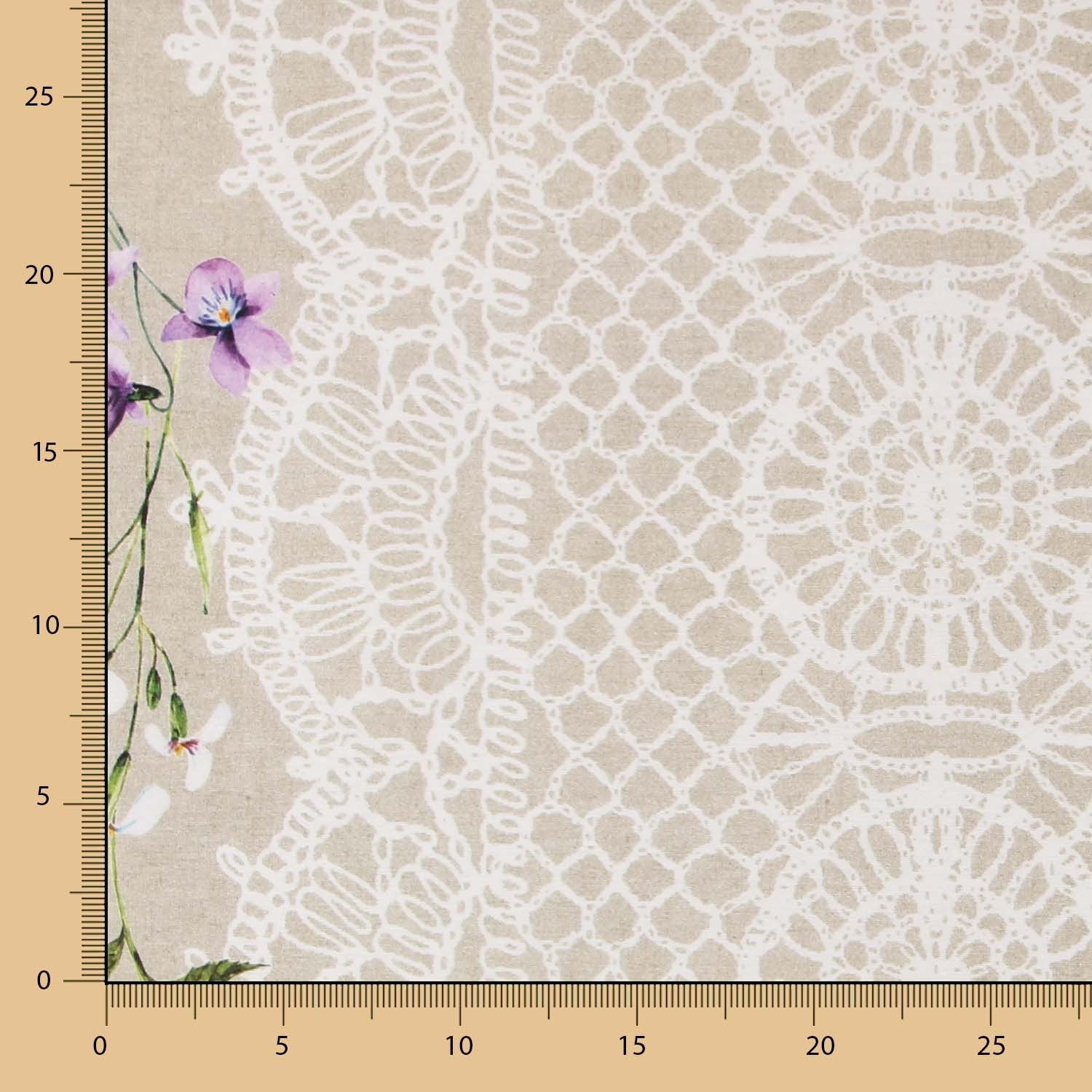 Mandala Floral Fleckenbeständige Tischdecke - Ribes y Casals
