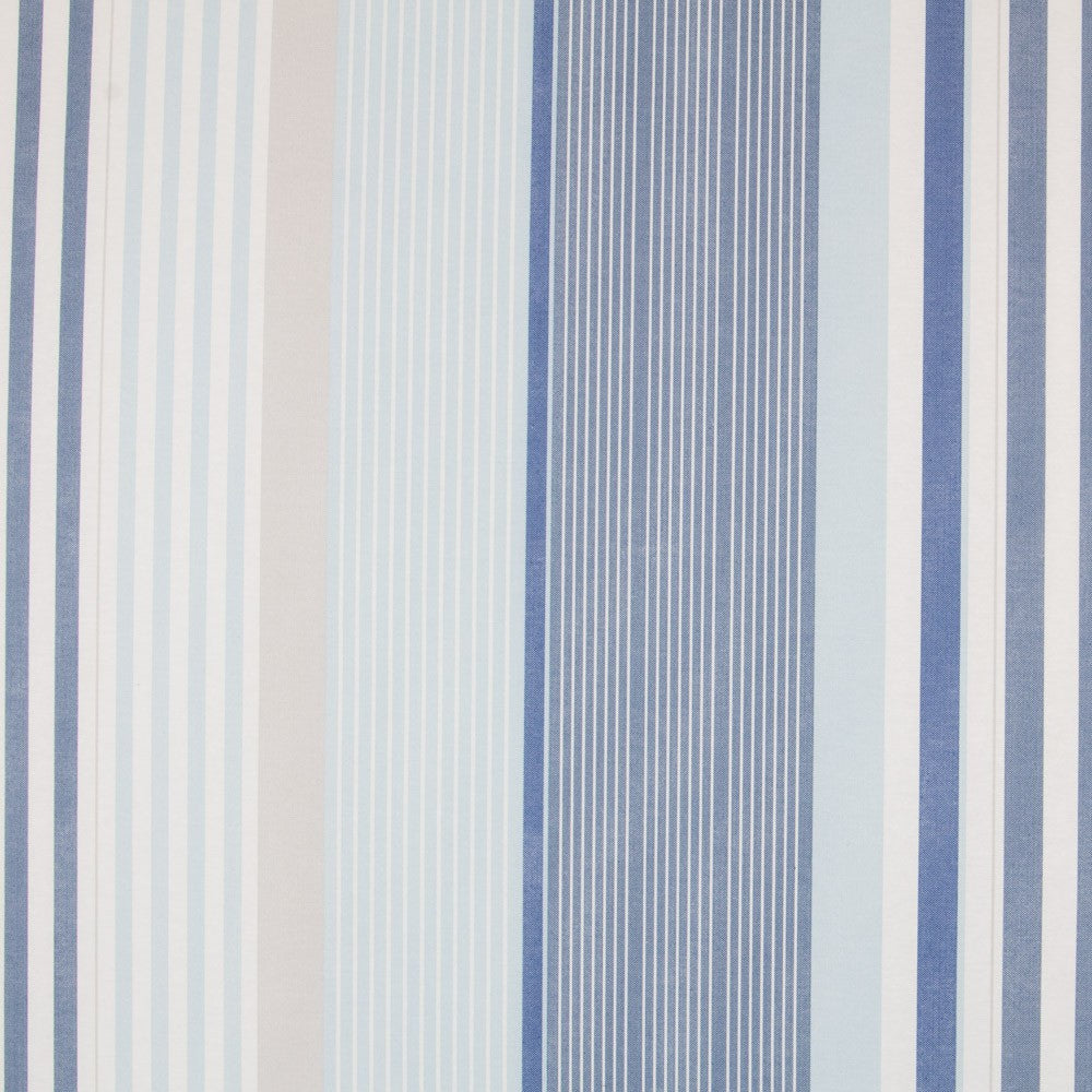 Anti-Fleck-Tischdecke Blau gestreift - Ribes y Casals