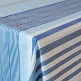 Anti-Fleck-Tischdecke Blau gestreift - Ribes y Casals